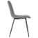 Стул Tetchair DUBLIN (mod. 7066), металл,ткань, 45 х 56 х 88 х 51 см, серый вельвет/антрацит, G062-40