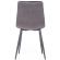 Стул Tetchair DUBLIN (mod. 7066), металл,ткань, 45 х 56 х 88 х 51 см, серый вельвет/антрацит, G062-40