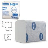 Бумага туалетная листовая KIMBERLY-CLARK Kleenex, КОМПЛЕКТ 36 шт., Ultra, 200 л., 18,6х12,5 см, 2-слойная, артикул 8408 Бумага туалетная листовая KIMBERLY-CLARK Kleenex, КОМПЛЕКТ 36 шт., Ultra, 200 л., 18,6х12,5 см, 2-слойная, артикул 8408