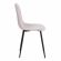 Стул BREEZE (mod. 4724) Велюр/металл , 44 х 53 х 87 см, Light grey (светло-серый) HLR14 / черный