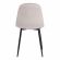 Стул BREEZE (mod. 4724) Велюр/металл , 44 х 53 х 87 см, Light grey (светло-серый) HLR14 / черный