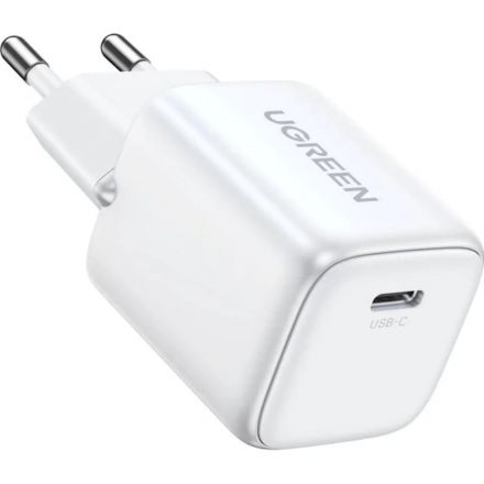 Зарядное устройство сет. UGREEN CD319 (15326)Nexode 30W USB-C PD GaN белый