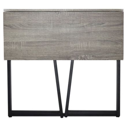 Стол на металлокаркасе BRABIX "LOFT CD-001", 800х440х740 мм, складной, цвет дуб антик, 641210 Стол на металлокаркасе BRABIX "LOFT CD-001", 800х440х740 мм, складной, цвет дуб антик, 641210