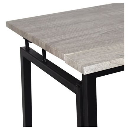 Стол на металлокаркасе BRABIX "LOFT CD-001", 800х440х740 мм, складной, цвет дуб антик, 641210 Стол на металлокаркасе BRABIX "LOFT CD-001", 800х440х740 мм, складной, цвет дуб антик, 641210