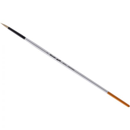 Кисть художественная Комус Арт синтетика жесткая, кругл., №5, длинная ручка Кисть художественная Комус Арт синтетика жесткая, кругл., №5, длинная ручка