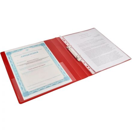 Папка на 2-х кольцах Attache 32 мм красная до 200 листов Папка на 2-х кольцах Attache 32 мм красная до 200 листов