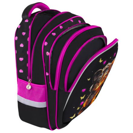 Рюкзак BRAUBERG KIDS MIND с пеналом в комплекте, 2 отделения, "Tiger Cub", 40х28х18 см, 273175 Рюкзак BRAUBERG KIDS MIND с пеналом в комплекте, 2 отделения, "Tiger Cub", 40х28х18 см, 273175
