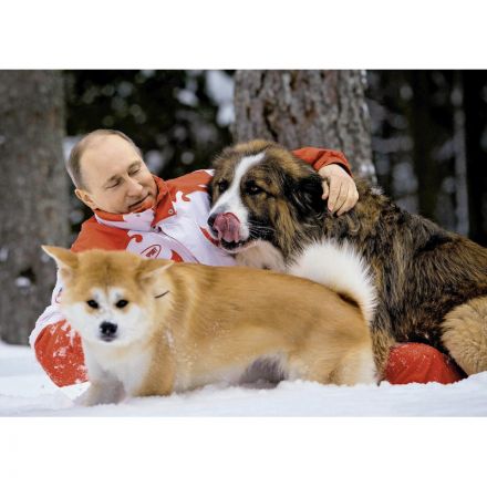 Календарь настенный 3-х блочный 2026 Путин В.В. 340х820мм, 4 постера