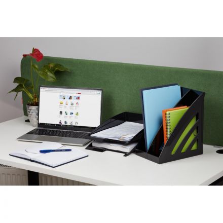 Вертикальный накопитель Attache City пластиковый черный ширина 90 мм Вертикальный накопитель Attache City пластиковый черный ширина 90 мм