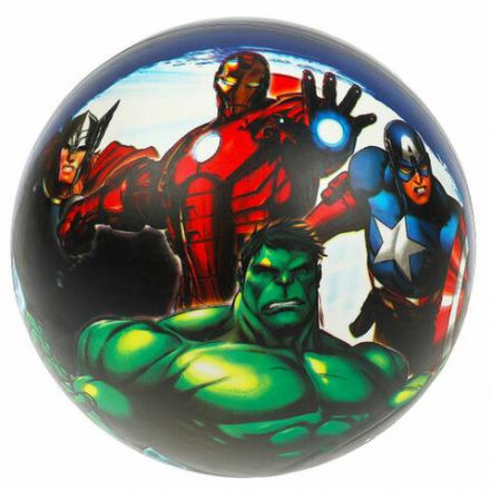 Мяч надувной полноцветный, лицензия, ПВХ, 23 см, АССОРТИ 10 видов