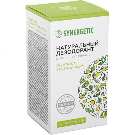 Дезодорант SYNERGETIC бергамот - зеленый лайм 50 мл Дезодорант SYNERGETIC бергамот - зеленый лайм 50 мл