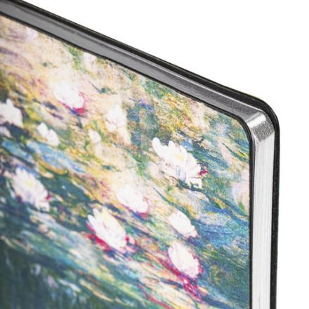 Блокнот А5 (143x210 мм), BRAUBERG VISTA "Claude Monet", под кожу, гибкий, срез фольга, 80 л., 112058 Блокнот А5 (143x210 мм), BRAUBERG VISTA "Claude Monet", под кожу, гибкий, срез фольга, 80 л., 112058