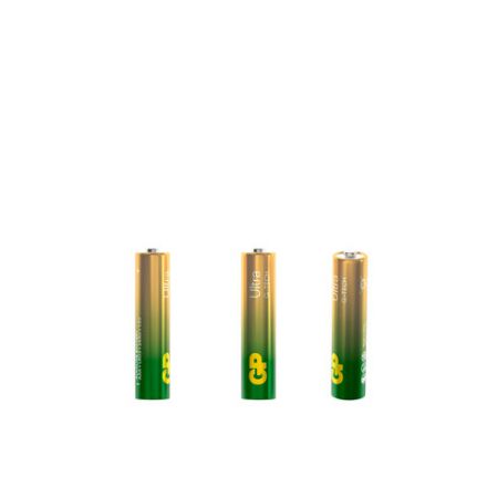 Батарейки КОМПЛЕКТ 2 шт., GP Ultra G-Tech, AAA (LR03, 24А), алкалиновые, мизинчиковые, 24AUA21-2CRSBC2