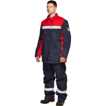 Костюм сварщика утепленный 100% х/б 450г/м2(модель КС04ОТ) (р.52-54)170-176 Костюм сварщика утепленный 100% х/б 450г/м2(модель КС04ОТ) (р.52-54)170-176