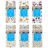 Карандаши акварельные HappyColor, 12 цв Карандаши акварельные HappyColor, 12 цв