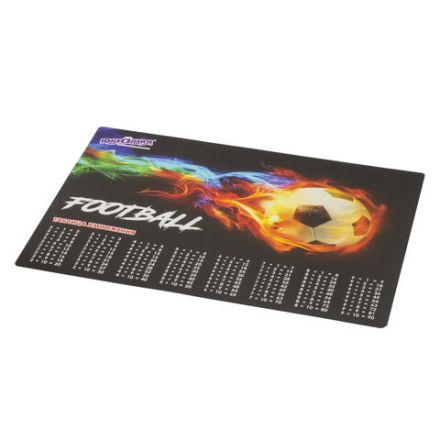 Настольное покрытие ЮНЛАНДИЯ, А3+, пластик, 46x33 см, "Fireball", 270397 Настольное покрытие ЮНЛАНДИЯ, А3+, пластик, 46x33 см, "Fireball", 270397