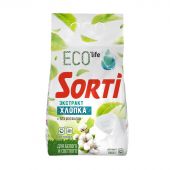 Порошок стиральный Sorti ECO Life Nature Soft Экстракт хлопка Автомат 6кг