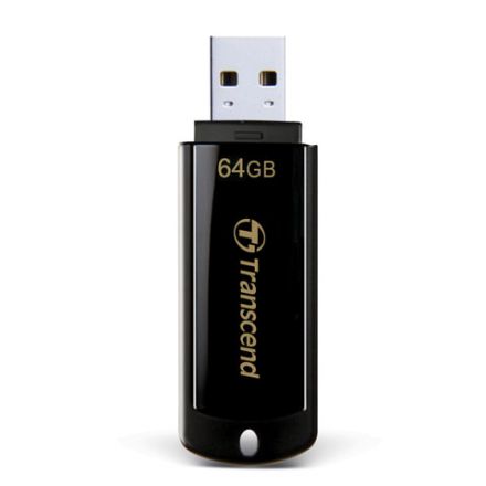 Флеш-диск 64 GB, TRANSCEND Jet Flash 350, USB 2.0, черный, TS64GJF350 Флеш-диск 64 GB, TRANSCEND Jet Flash 350, USB 2.0, черный, TS64GJF350