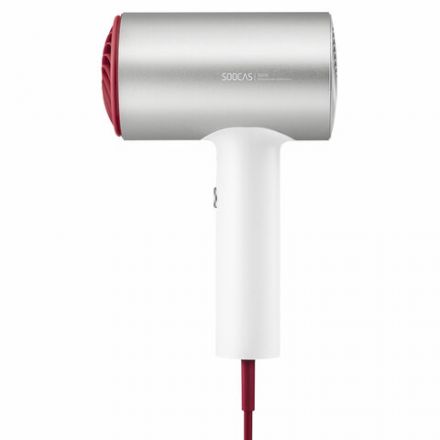 Фен XIAOMI SOOCAS H5, мощность 1800 Вт, 2 скорости, 4 температурных режима, ионизация, холодный воздух, серебристый Фен XIAOMI SOOCAS H5, мощность 1800 Вт, 2 скорости, 4 температурных режима, ионизация, холодный воздух, серебристый