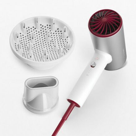 Фен XIAOMI SOOCAS H5, мощность 1800 Вт, 2 скорости, 4 температурных режима, ионизация, холодный воздух, серебристый Фен XIAOMI SOOCAS H5, мощность 1800 Вт, 2 скорости, 4 температурных режима, ионизация, холодный воздух, серебристый