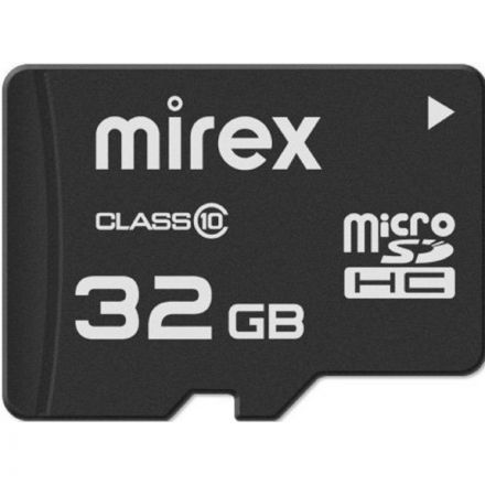 Карта памяти Mirex microSDHC 32Gb (class 10), шт (13612-MC10SD32)
