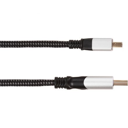 Кабель -переходн Mini DisplayPort M -> Display Port M 1,8м VCOM<CG685-1.8M Кабель -переходн Mini DisplayPort M -> Display Port M 1,8м VCOM<CG685-1.8M