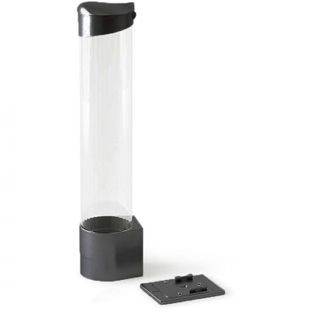 Держатель стаканов для кулера черный на магните