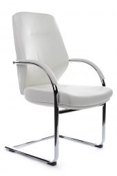 Кресло Alonzo-CF С1711 Белый (6207) натуральная кожа 68*68*102-108