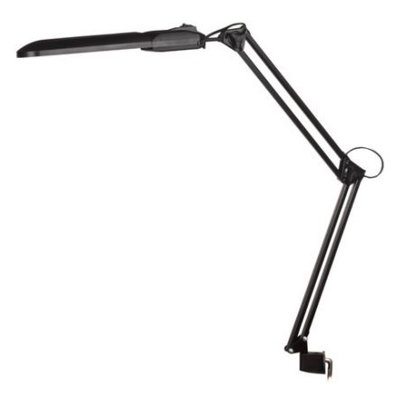 Настольная лампа светильник Дельта 1 на струбцине, ЛЮМИНЕСЦЕНТНАЯ, цоколь G23, 11 Вт, чёрный, с BL-1 Настольная лампа светильник Дельта 1 на струбцине, ЛЮМИНЕСЦЕНТНАЯ, цоколь G23, 11 Вт, чёрный, с BL-1