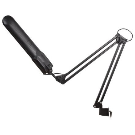 Настольная лампа светильник Дельта 1 на струбцине, ЛЮМИНЕСЦЕНТНАЯ, цоколь G23, 11 Вт, чёрный, с BL-1 Настольная лампа светильник Дельта 1 на струбцине, ЛЮМИНЕСЦЕНТНАЯ, цоколь G23, 11 Вт, чёрный, с BL-1