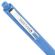 Ручка шариковая автоматическая с грипом BRAUBERG "COMFORT GRIP", СИНЯЯ, игольчатый наконечник 0,7 мм, линия письма 0,35 мм, 144323
