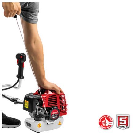 Триммер бензиновый ЗУБР КРБ-2500, 2500 Вт, 9000 об/мин, объем двигателя 52 см3, КРБ-2500 Триммер бензиновый ЗУБР КРБ-2500, 2500 Вт, 9000 об/мин, объем двигателя 52 см3, КРБ-2500