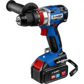 Дрель-шуруповерт аккум. бесщет. ударная ЗУБР DBS-201-42, 20 В, 2 АКБ (4Ач)