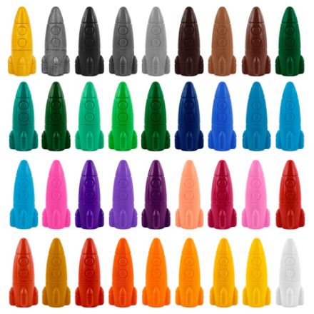 Восковые мелки фигурные BRAUBERG KIDS "РАКЕТА", НАБОР 36 цветов + НАКЛЕЙКИ В ПОДАРОК, 273084 Восковые мелки фигурные BRAUBERG KIDS "РАКЕТА", НАБОР 36 цветов + НАКЛЕЙКИ В ПОДАРОК, 273084
