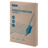 Бумага писчая газетная OfficeSpace, А4, 500л., 42-47/м2, 60%