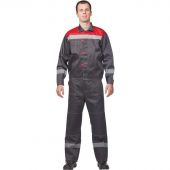 Костюм рабочий летний муж. л20-КБР сер/красн (р.60-62) 158-164 Костюм рабочий летний муж. л20-КБР сер/красн (р.60-62) 158-164