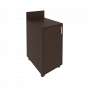Light Тумба с полкой и бортиком С-Т-40 (R) Венге 400*550*750