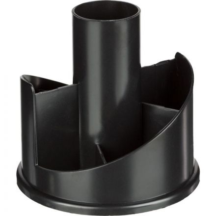 Настольный набор Attache черный 14 предметов вращающийся Настольный набор Attache черный 14 предметов вращающийся