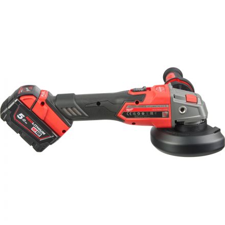Шлифмашина угловая акк.Milwaukee M18 FSAG125XB-502X FUEL (Li-Ion 5 Ач)