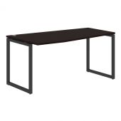 Стол эргономичный XQCT 169(L) Легно темный/Антрацит 1600х900х750