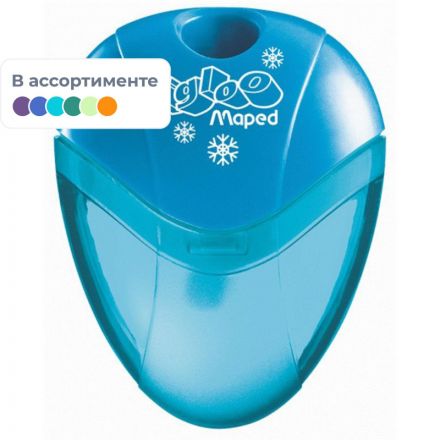Точилка Maped I-Gloo с контейнером в ассортименте