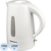Чайник VEPSMANN VN-170, электрический, 1,7 л/1850-2200 Вт, белый Чайник VEPSMANN VN-170, электрический, 1,7 л/1850-2200 Вт, белый