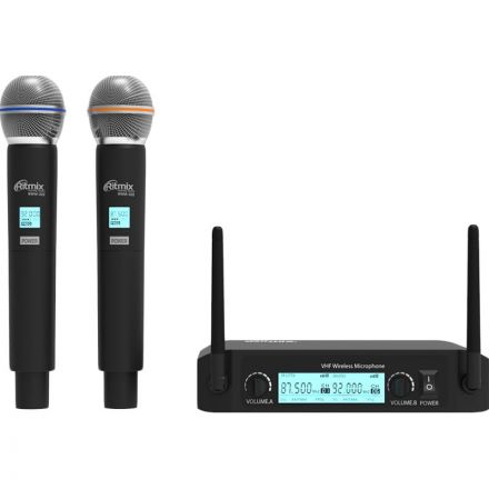 Радиосистема Ritmix RWM-222 black Радиосистема Ritmix RWM-222 black