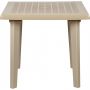 Стол PR_Decorona DeVeranda квадратный 805x805x720 мм сливочный латте