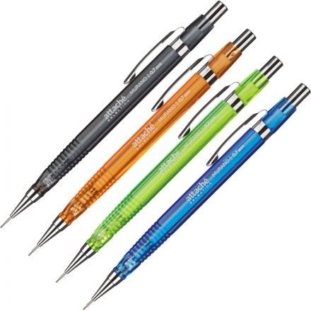 Карандаш механический Attache Selection Murano 0,7 мм с ластиком, без манж. Карандаш механический Attache Selection Murano 0,7 мм с ластиком, без манж.