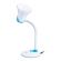 Настольная лампа / светильник SONNEN OU-607, на подставке, цоколь Е27, белый/синий, 236681 Настольная лампа / светильник SONNEN OU-607, на подставке, цоколь Е27, белый/синий, 236681