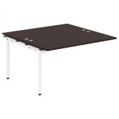 Стол промежуточный для Бенч системы XIWST 1414 Легно темный/Белый 1400х1406х750 XTEN-S Стол промежуточный для Бенч системы XIWST 1414 Легно темный/Белый 1400х1406х750 XTEN-S