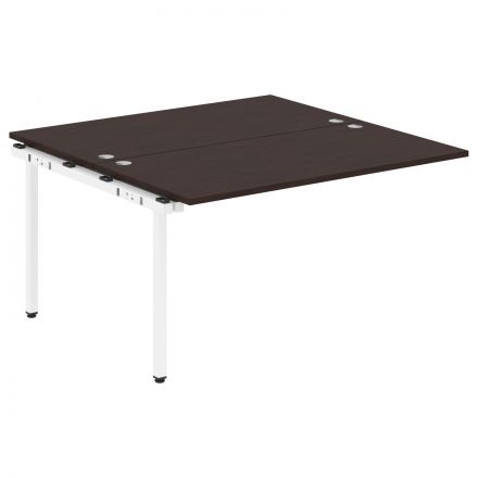 Стол промежуточный для Бенч системы XIWST 1414 Легно темный/Белый 1400х1406х750 XTEN-S Стол промежуточный для Бенч системы XIWST 1414 Легно темный/Белый 1400х1406х750 XTEN-S