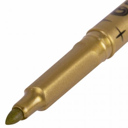 Маркер для декорирования ЗОЛОТОЙ CENTROPEN, круглый наконечник, 1,5-3 мм, 2690, 6 2690 0195 Маркер для декорирования ЗОЛОТОЙ CENTROPEN, круглый наконечник, 1,5-3 мм, 2690, 6 2690 0195