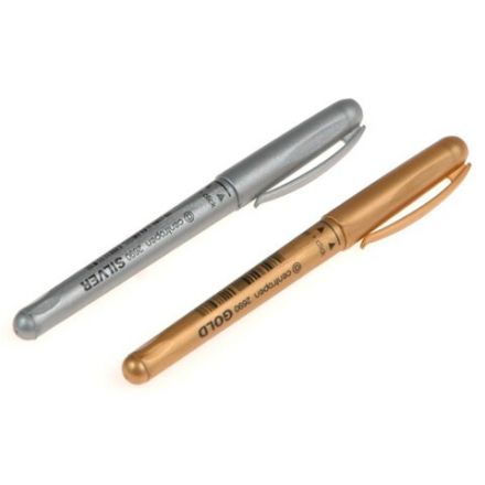 Маркер для декорирования ЗОЛОТОЙ CENTROPEN, круглый наконечник, 1,5-3 мм, 2690, 6 2690 0195 Маркер для декорирования ЗОЛОТОЙ CENTROPEN, круглый наконечник, 1,5-3 мм, 2690, 6 2690 0195